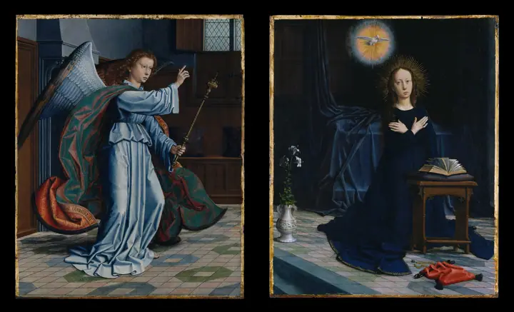 La Anunciación, Gerard David