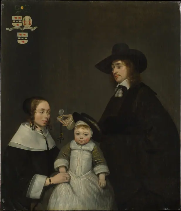 La familia Van Moerkerken, Gerard ter Borch