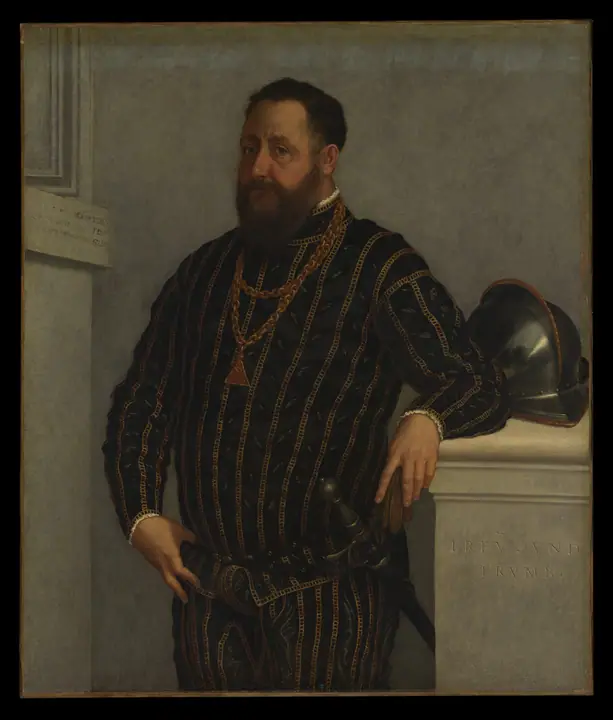 Retrato de un hombre, Giovanni Battista Moroni