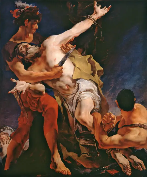 El martirio de San Bartolomé, Giovanni Battista Tiepolo
