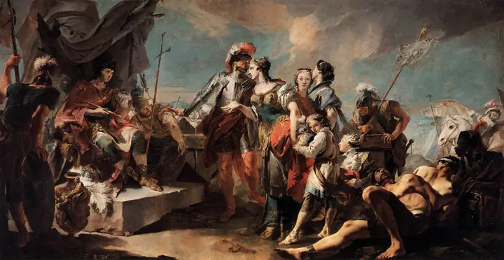El triunfo de Aureliano, Giovanni Battista Tiepolo