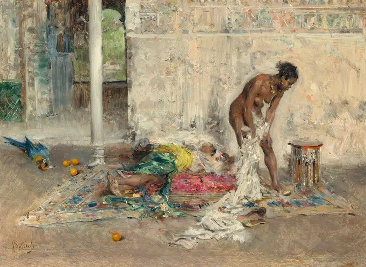 Después del baño, Giovanni Boldini