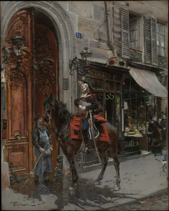 El mensajero, Giovanni Boldini
