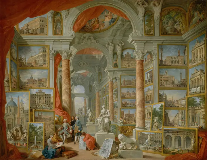 Roma Moderna, Giovanni Paolo Panini