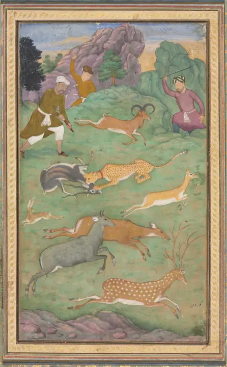 Caza de antílopes y ciervos, Govardhan