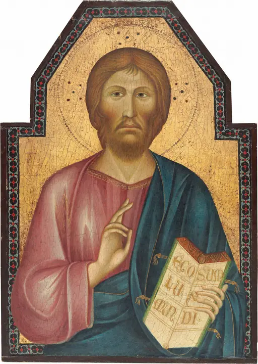 Cristo Bendiciendo, Grifo di Tancredi