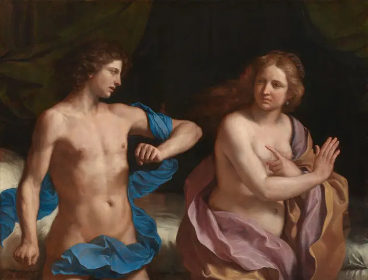 Amnón y Tamar, Guercino