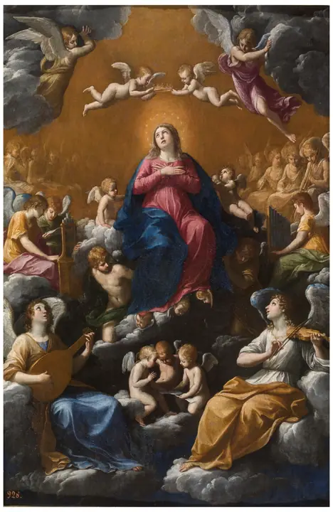 La asunción de la Virgen, Guido Reni