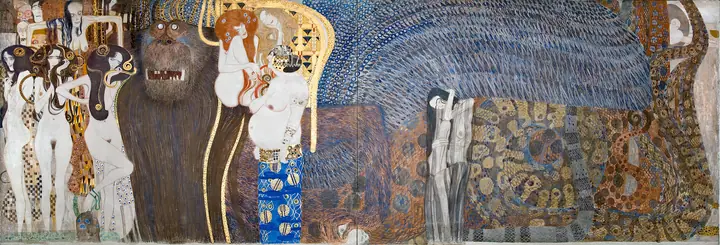 El friso de Beethoven, Gustav Klimt