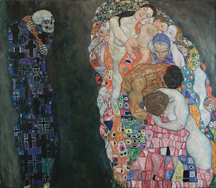 Muerte y vida, Gustav Klimt