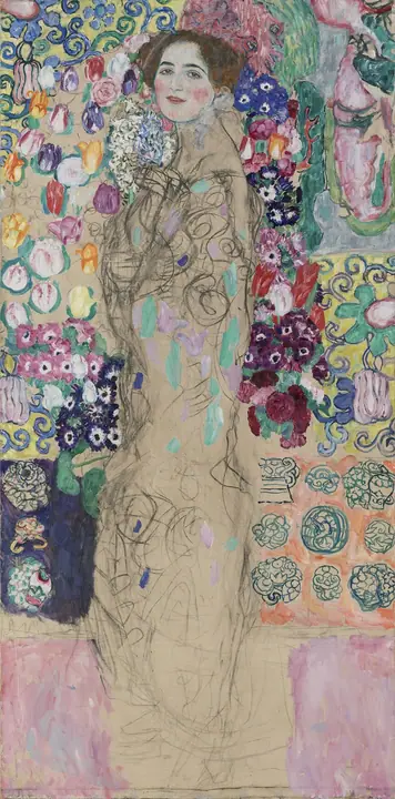 Retrato de Ria Munk, Gustav Klimt