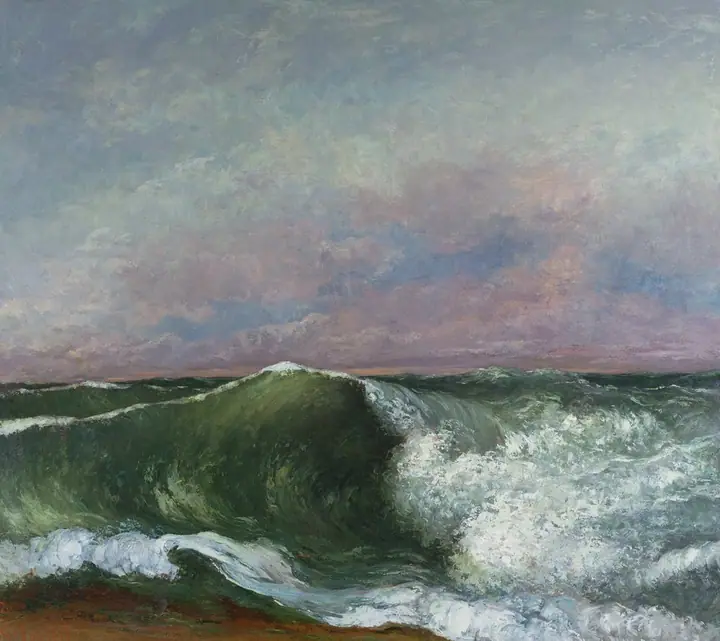La ola, Gustave Courbet