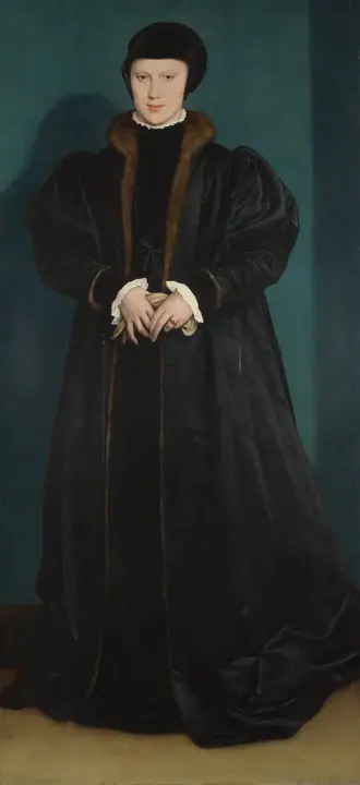 Cristina de Dinamarca, Hans Holbein el Joven