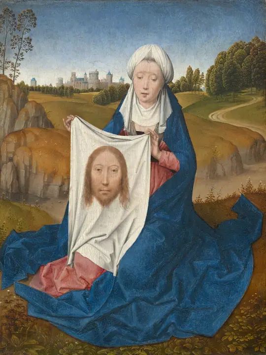 Santa Verónica [anverso], Hans Memling
