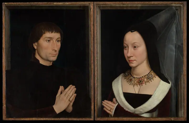 Tommaso di Folco Portinari y Maria Portinari, Hans Memling