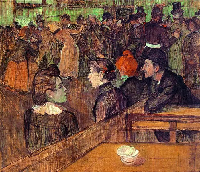 Baile en el Moulin de la Galette, Henri de Toulouse-Lautrec