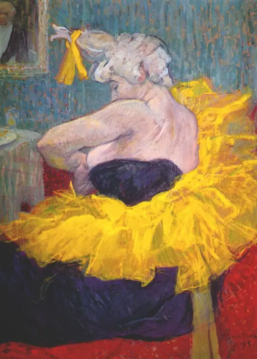 La payasa Cha-U-Kao, Henri de Toulouse-Lautrec