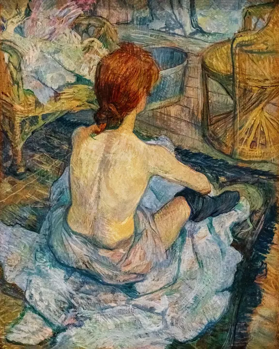 La toilette, Henri de Toulouse-Lautrec