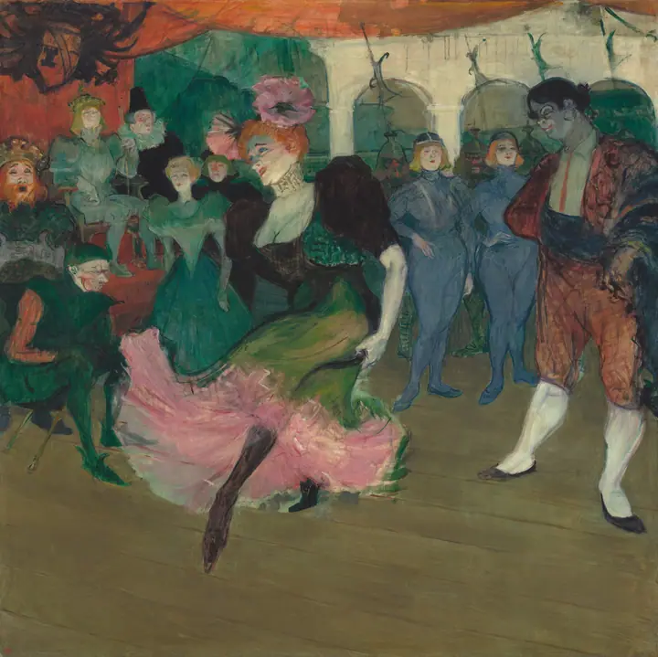 Marcelle Lender bailando el bolero, Henri de Toulouse-Lautrec