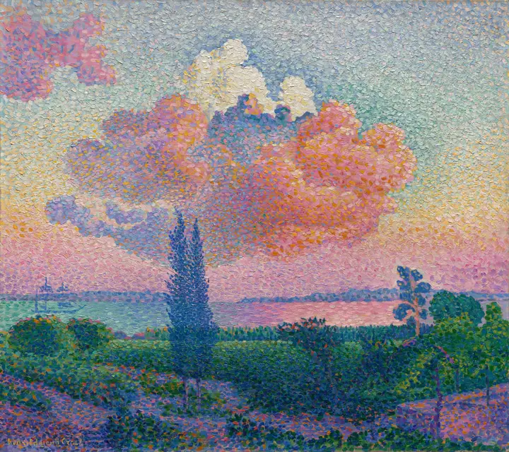 La nube rosa, Henri-Edmond Cross