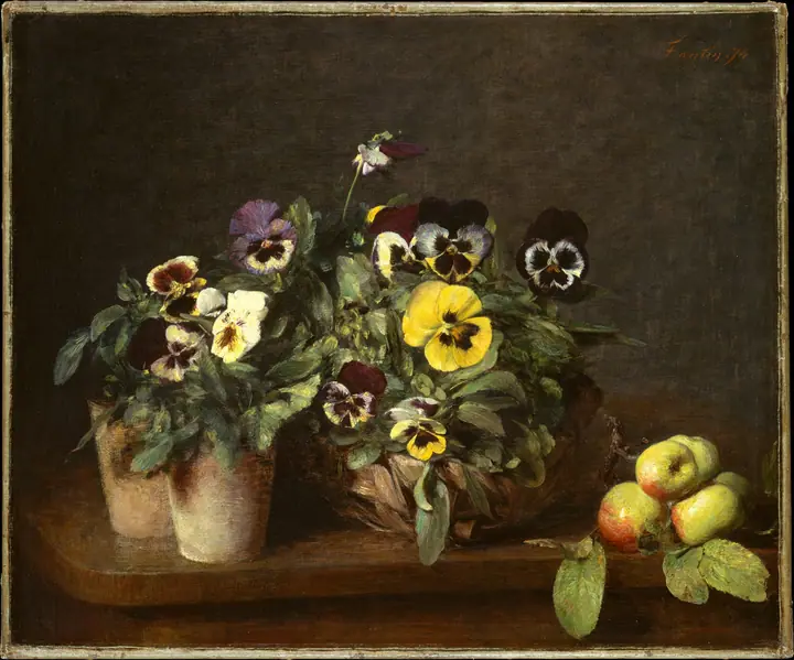 Bodegón con pensamientos, Henri Fantin-Latour