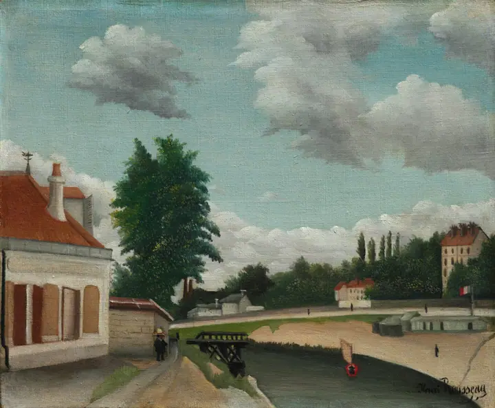 Las afueras de París, Henri Rousseau