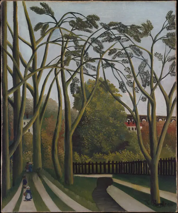 Las orillas del Bièvre cerca de Bicêtre, Henri Rousseau