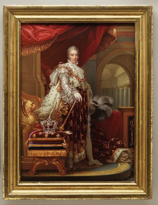 Carlos X (1757–1836), rey de Francia, según Gérard, Henry Bone