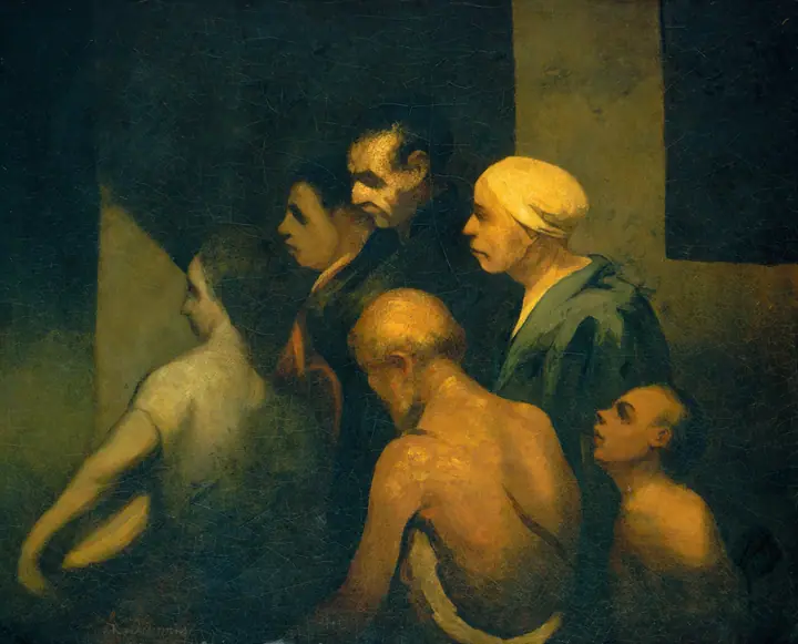 Los mendigos, Honoré Daumier