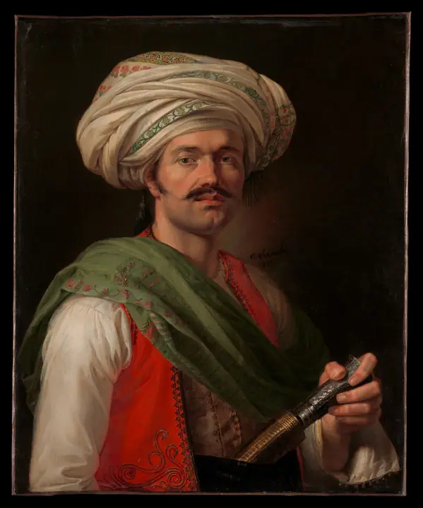 Retrato de un mameluco, Horace Vernet