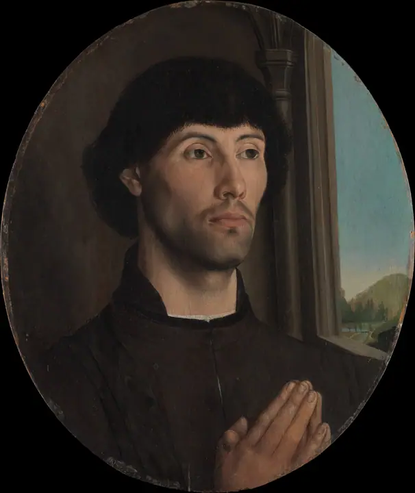 Retrato de un hombre, Hugo van der Goes