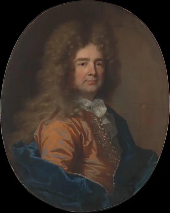 Retrato de un hombre, Hyacinthe Rigaud