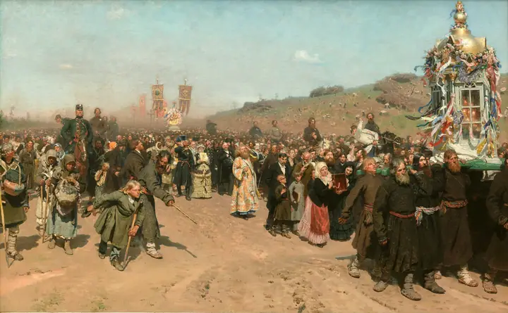 Gente de la iglesia, Ilyá Repin