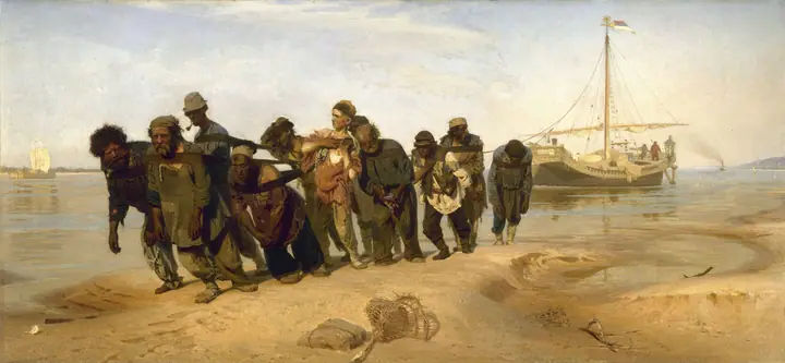 Los sirgadores del Volga, Ilyá Repin