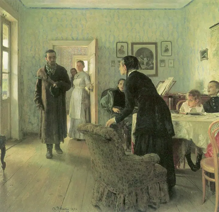 No lo esperaban, Ilyá Repin