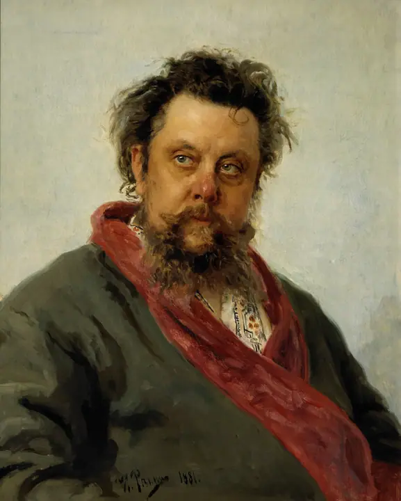 Retrato de Modest Músorgski, Ilyá Repin