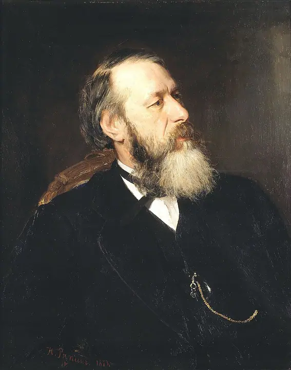 Retrato de Vladímir Stásov, Ilyá Repin