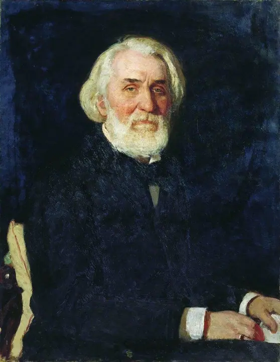 Retrato del escritor Iván Turguénev, Ilyá Repin