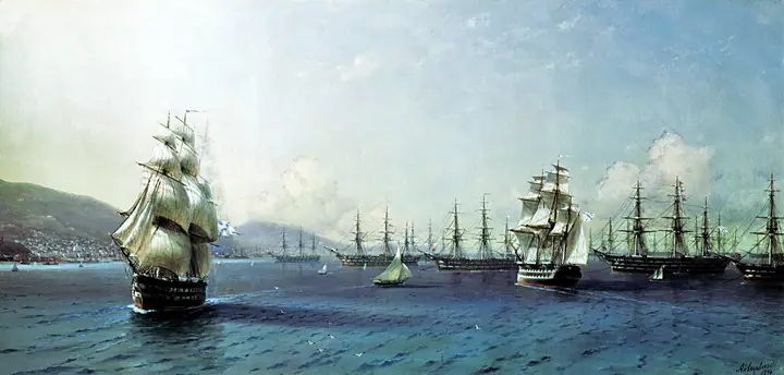 Muelle de Teodosia, Ivan Aivazovsky