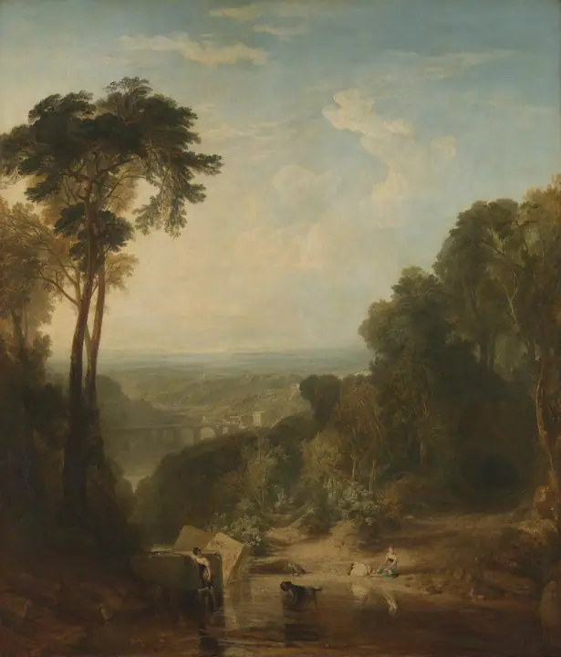 Cruce del arroyo, J.M.W. Turner