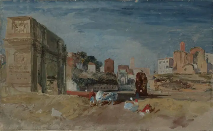 El arco de Constantino en Roma, J.M.W. Turner