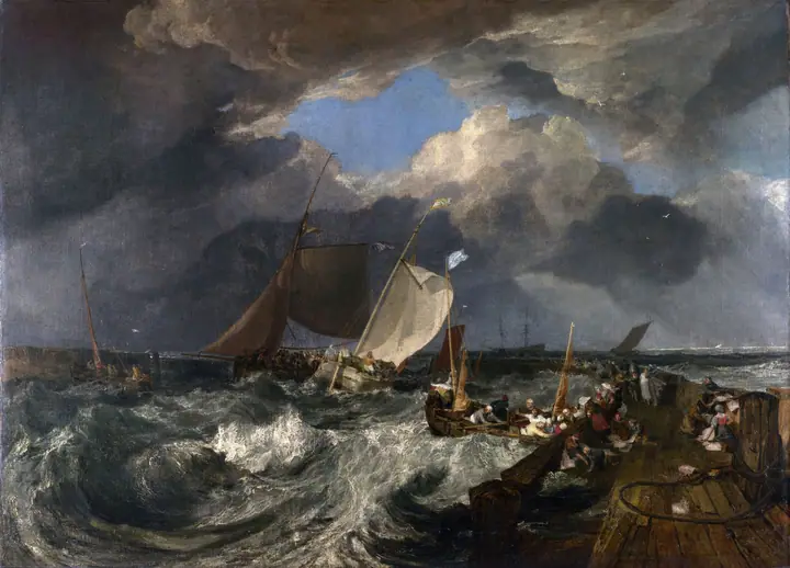 El puerto de Calais, J.M.W. Turner