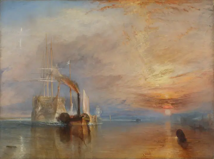 El temerario remolcado a su último atraque, J.M.W. Turner
