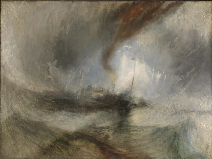 Tormenta de nieve, J.M.W. Turner