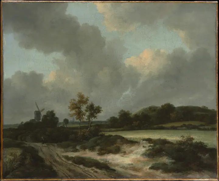 Campos de trigo, Jacob van Ruisdael