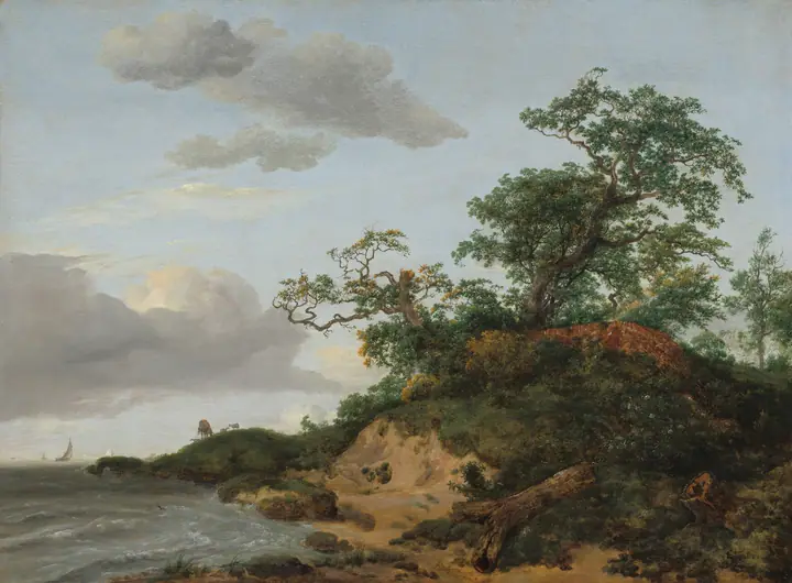 Dunas junto al mar, Jacob van Ruisdael