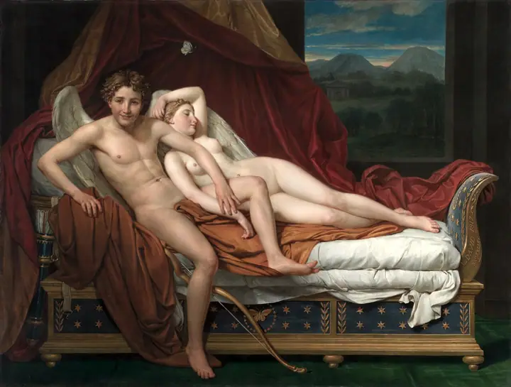 Amor y Psique, Jacques-Louis David