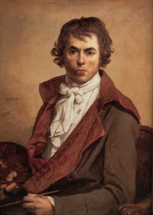 Autorretrato, Jacques-Louis David