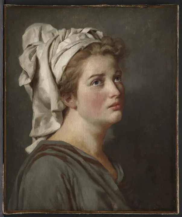 Joven mujer con turbante, Jacques-Louis David