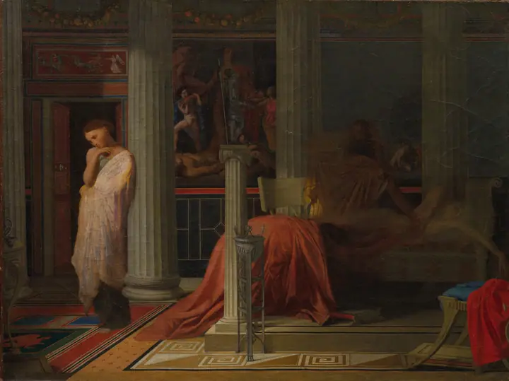 Antíoco y Estratónice, Jean-Auguste-Dominique Ingres